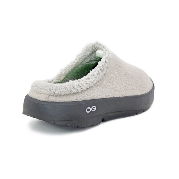 Oofos Men’s ‘OOcoozie’ Recovery Gray Vegan Sherpa SlipOn: Size US 10 - Picture 5 of 10